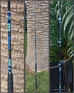 15-30 lb. MHX BOat rod spiral wrapped